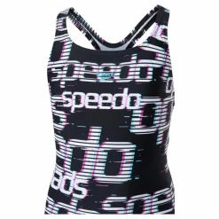 Speedo Allover Medalist White/Black*Barn Simning|Badkläder