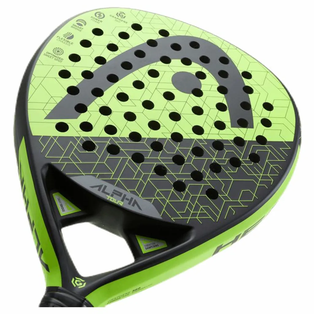 Head Alpha Tour Black/Yellow* Racketsporter|Racket Och Bollar