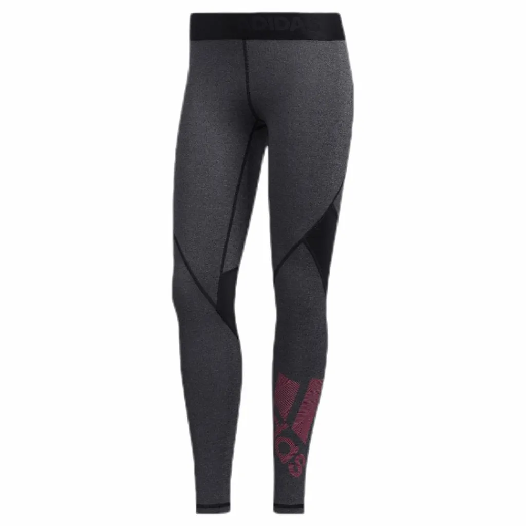 adidas Alphaskin Bos Long Tight Pink/Black* Träning|Tights