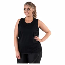 BLACC Alya Plus Size tank Black* Träning|Linnen