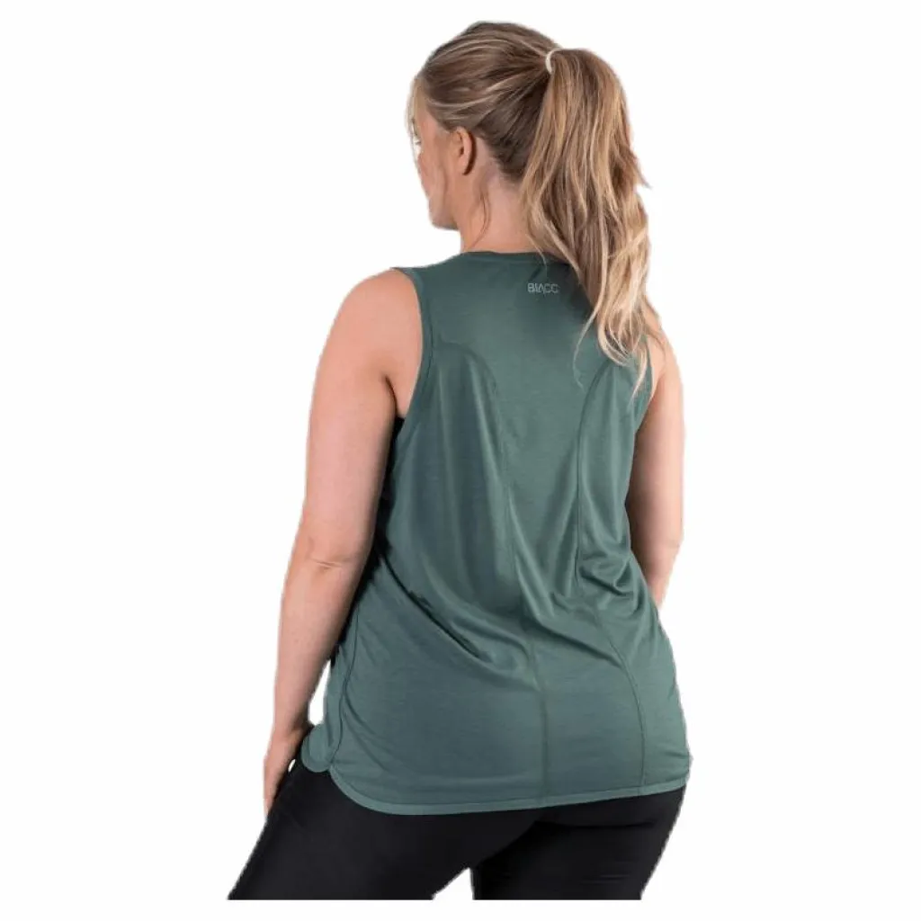 BLACC Alya Plus Size tank Green* Träning|Linnen
