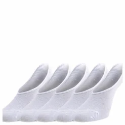 Resteröds Ankle Socks Bamboo 5-pack White* Strumpor|Träning