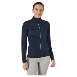 Daily Sports Anna Ls Full Zip Navy* Golf|Jackor