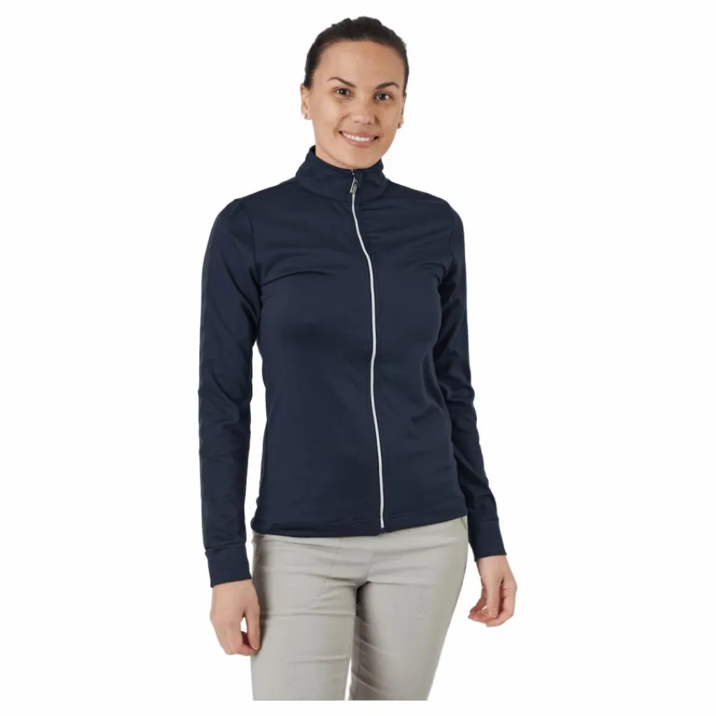 Daily Sports Anna Ls Full Zip Navy* Golf|Jackor