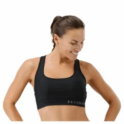 Under Armour Armour Mid Crossback Black* Löpning|Sport-Bh:Ar