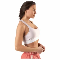 Under Armour Armour Mid Crossback Bra Pink* Sport-Bh:Ar|Löpning