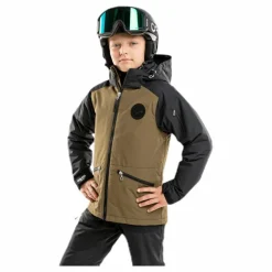 8848 Altitude Ashton Junior Jacket Brown*Barn Alpint|Jackor