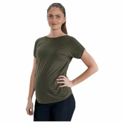 BLACC Astra Mama T-shirt Green* Träning|Mammakläder