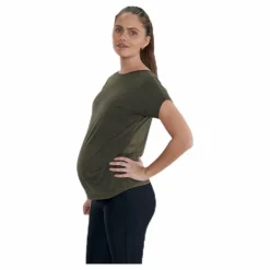 BLACC Astra Mama T-shirt Green* Träning|Mammakläder