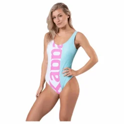 Kappa Authentic Sand Cady Pink/White* Simning|Badkläder