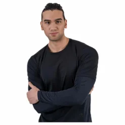 Björn Borg Avery LS Tech Tee Black* Tröjor|Träning