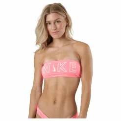 Nike Swim Bandeau Bikini Top Pink* Simning|Badkläder