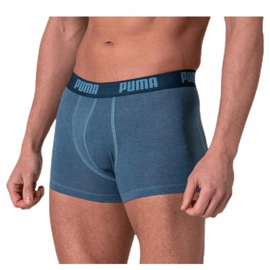 Puma Basic Boxer 2-Pack Blue* Träning|Underkläder