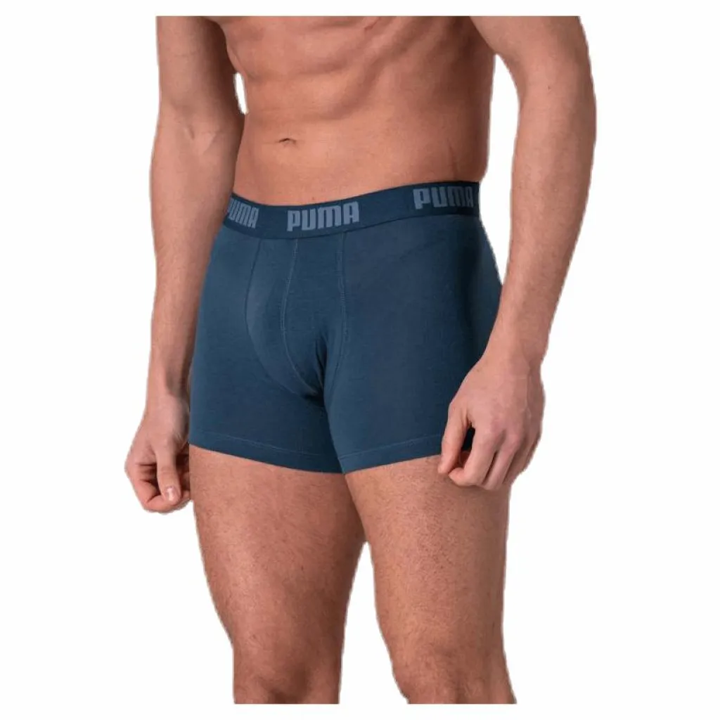 Puma Basic Boxer 2-Pack Blue* Träning|Underkläder