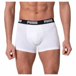 Puma Basic Boxer 2-Pack White/Black* Underkläder|Träning