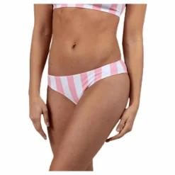 Pieces Bea Bikini Brief Pink/White* Simning|Badkläder