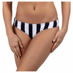 Pieces Bea Bikini Brief White/Black* Simning|Badkläder
