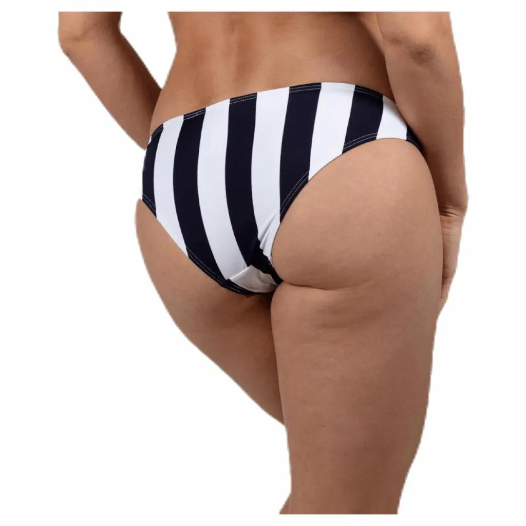 Pieces Bea Bikini Brief White/Black* Simning|Badkläder