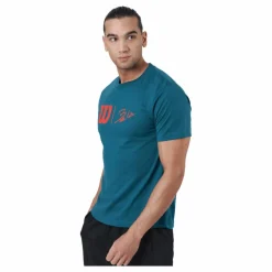 Wilson Bela Hype Tech Tee Blue Coral* T-Shirts|Racketsporter