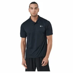 Wilson Bela Stripe Polo Ii Black* Racketsporter|T-Shirts