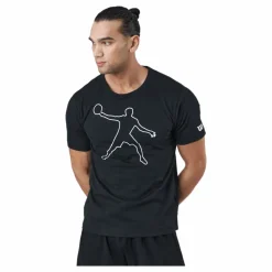 Wilson Bela Tech Tee Ii Black* Racketsporter|T-Shirts