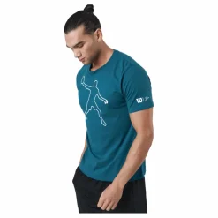 Wilson Bela Tech Tee Ii Blue Coral* Racketsporter|T-Shirts