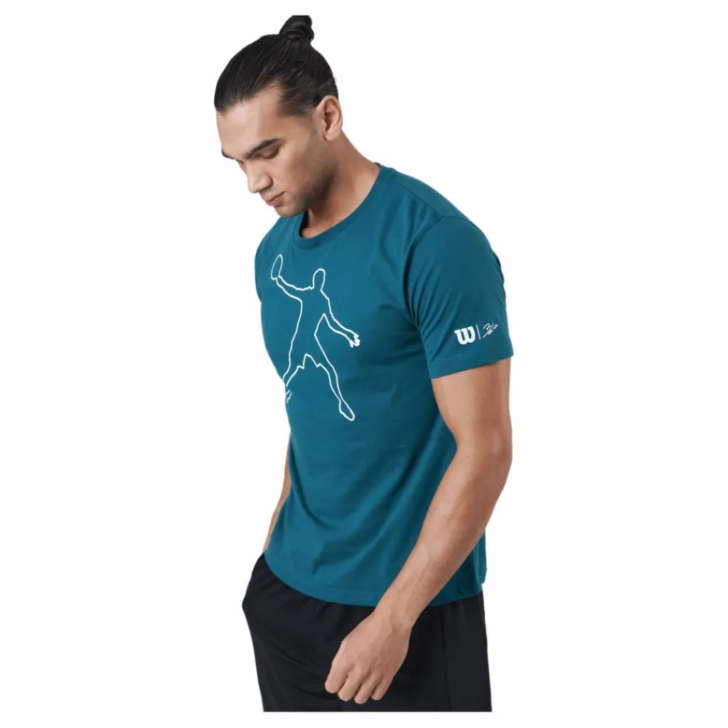 Wilson Bela Tech Tee Ii Blue Coral* Racketsporter|T-Shirts