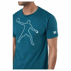 Wilson Bela Tech Tee Ii Blue Coral* Racketsporter|T-Shirts