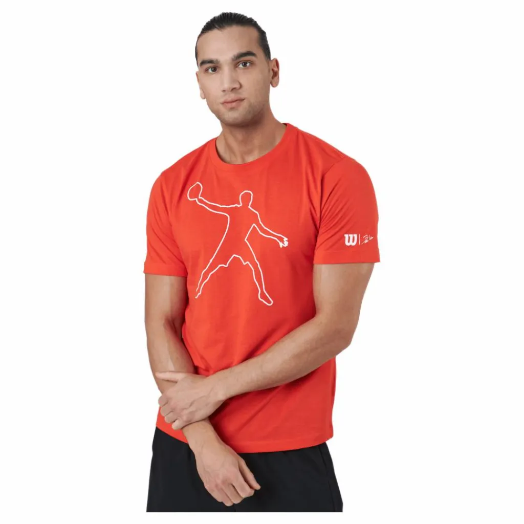 Wilson Bela Tech Tee Ii Fiesta* Racketsporter|T-Shirts
