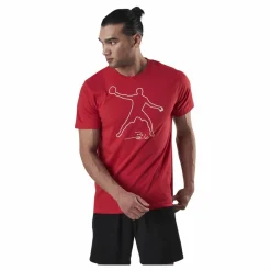 Wilson Bela Tech Tee Red* T-Shirts|Racketsporter
