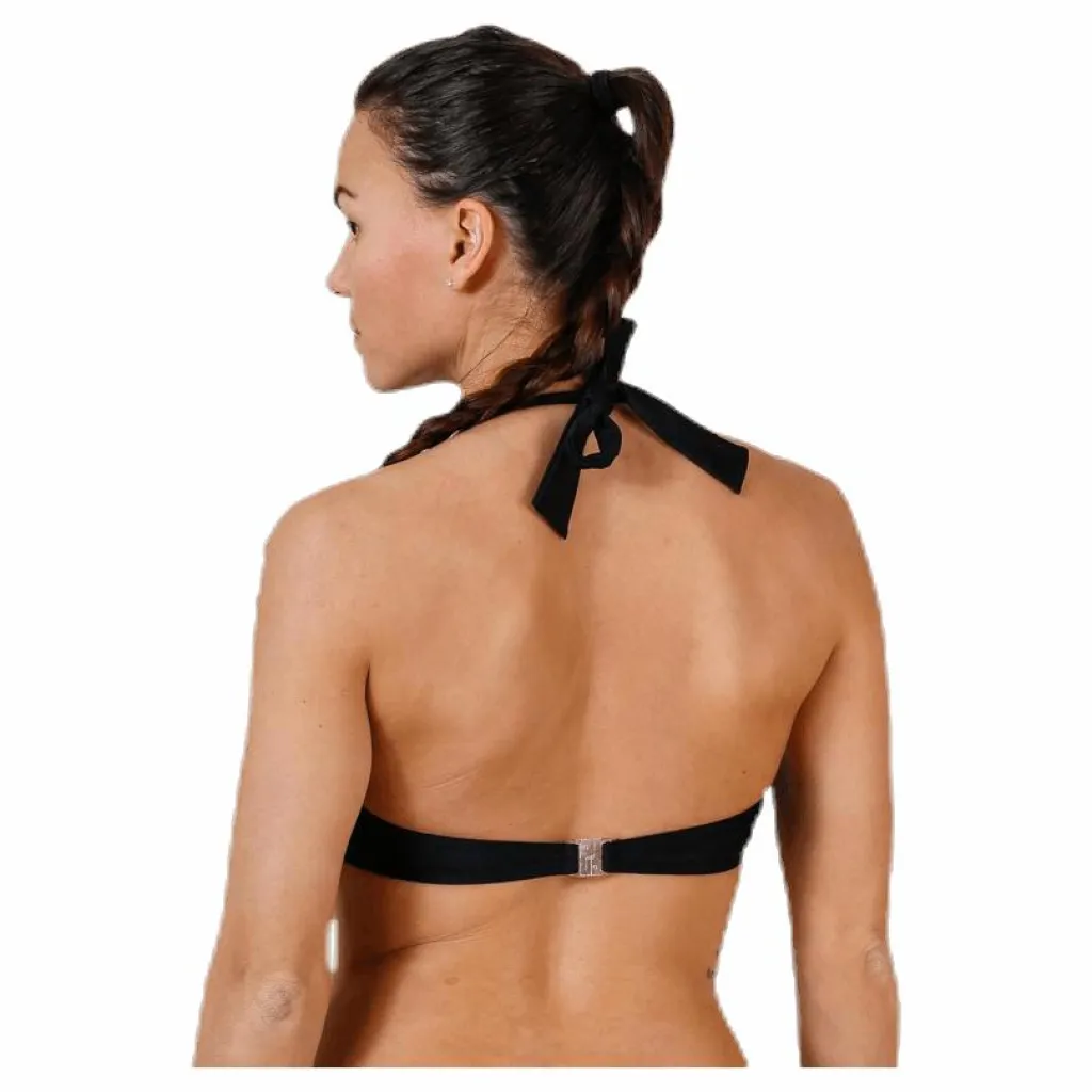 Pieces Belin Bikini Halterneck Bra Black* Simning|Badkläder