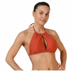 Pieces Belma Bikini Bra Top Red* Simning|Badkläder