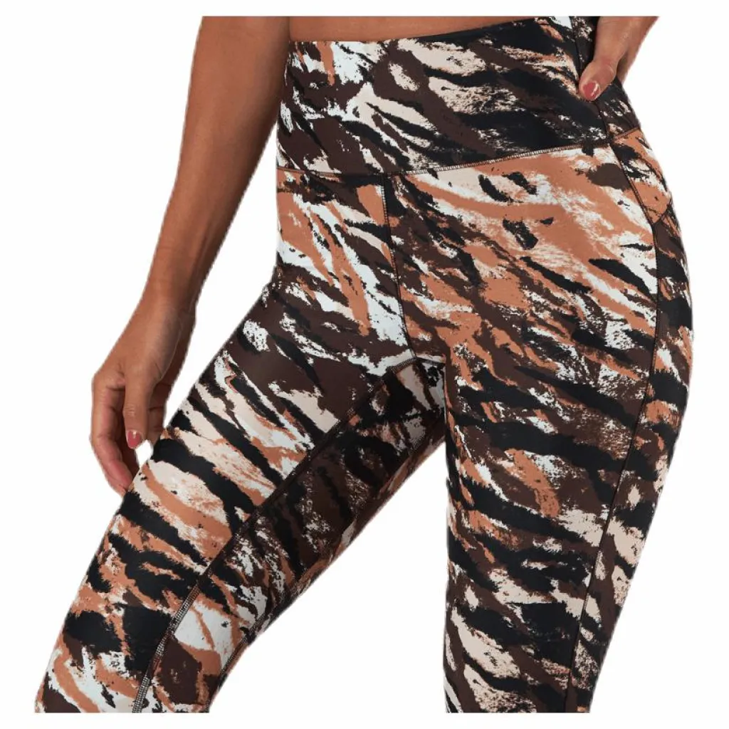 Casall Better High Waist 7/8 Tights Black/Beige* Tights|Träning