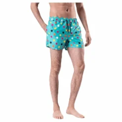 Happy Socks Big Dot Swim Shorts Green* Simning|Badkläder