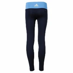 adidas Big Text Tights Youth Blue/Black*Barn Tights|Träning