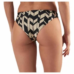 Röhnisch Bikini Briefs Black/Beige* Simning|Badkläder