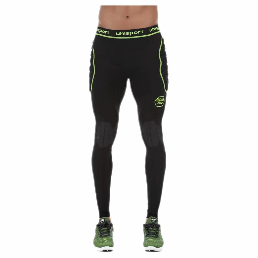 Uhlsport Bionik Frame Long Tight Black/Yellow* Fotboll|Tights