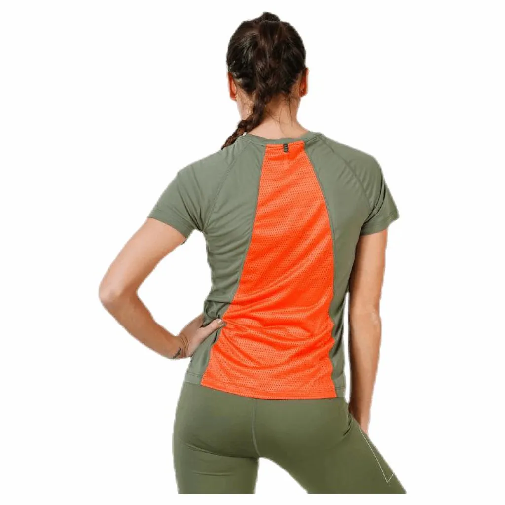 Newline Black Feather Tee Green* T-Shirts|Löpning