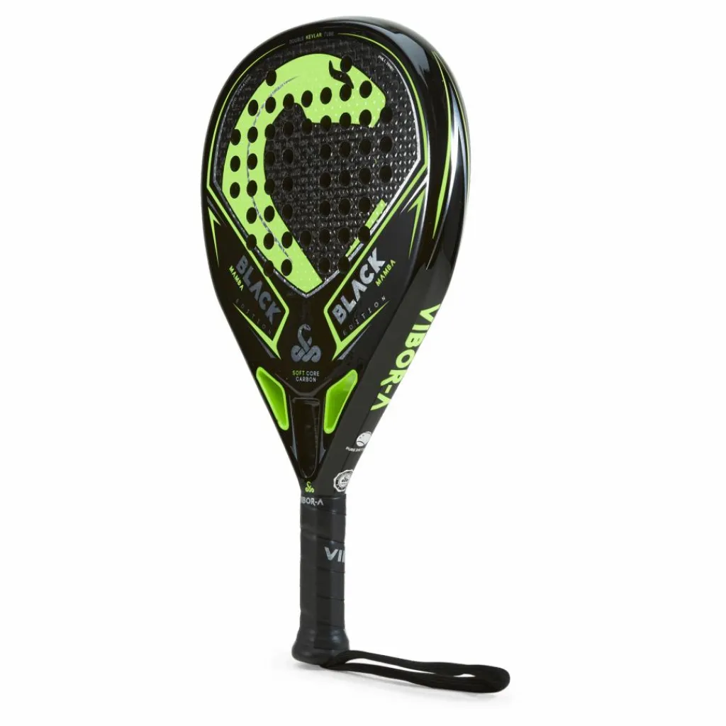 Vibor-A Black Mamba Liquid Edition 202 Black/yellow* Racket Och Bollar|Racketsporter