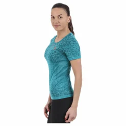 Odlo Blackcomb Light SS Black/Green* T-Shirts|Löpning
