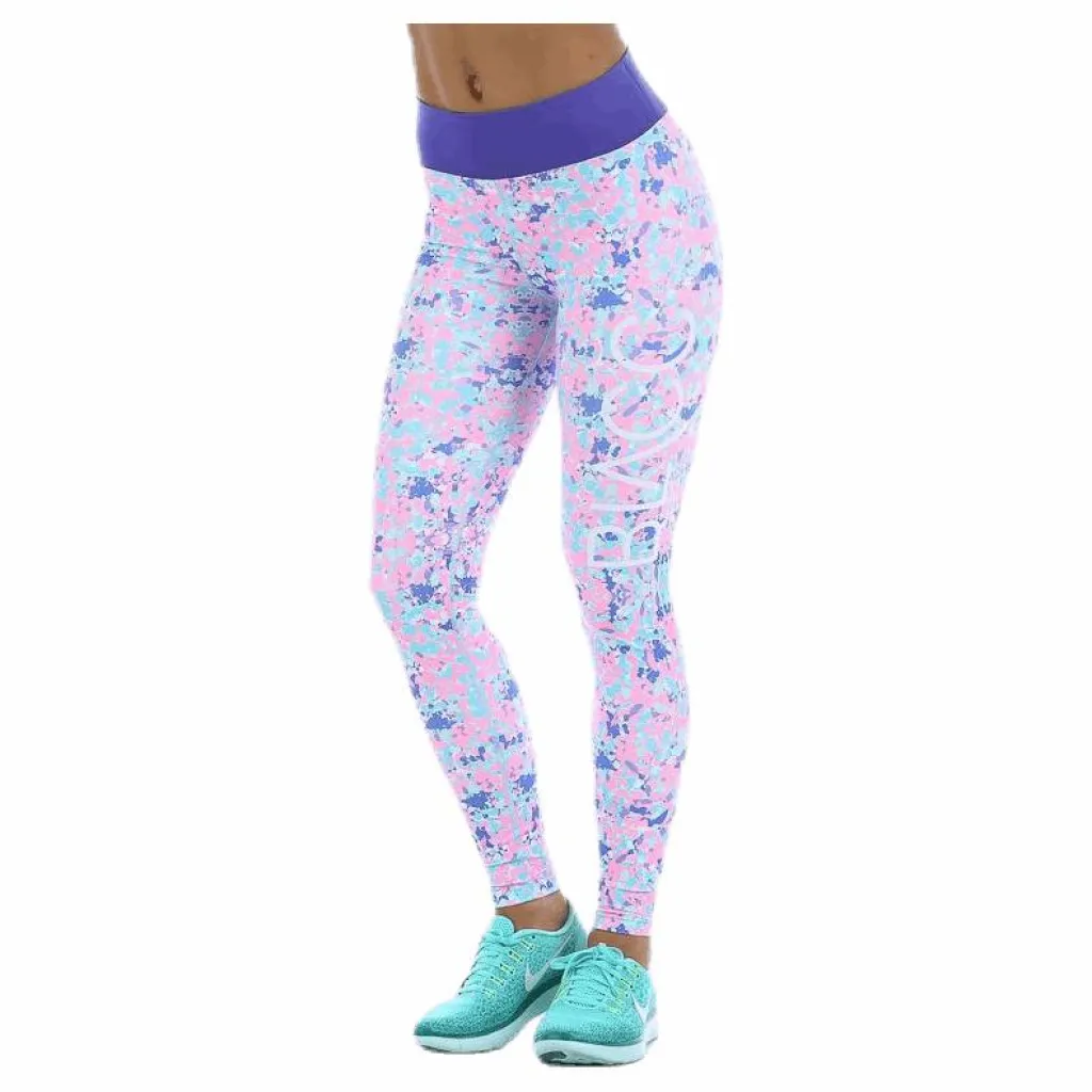 BLACC Bluebell Purple/Patterned* Tights|Träning