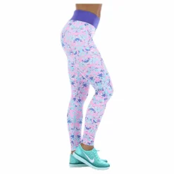 BLACC Bluebell Purple/Patterned* Tights|Träning