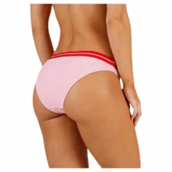 Pieces Bola Bikini Brief Pink/White* Simning|Badkläder