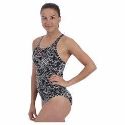 Speedo Boom Allover Muscleback White/Black* Simning|Badkläder