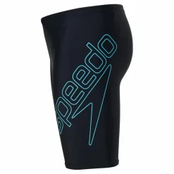 Speedo Boom Logo Placement Jammer Blue/Black*Barn Simning|Badkläder