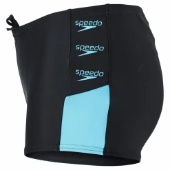 Speedo Boom Logo Splice Aquashort Jm Black/light*Barn Simning|Badkläder