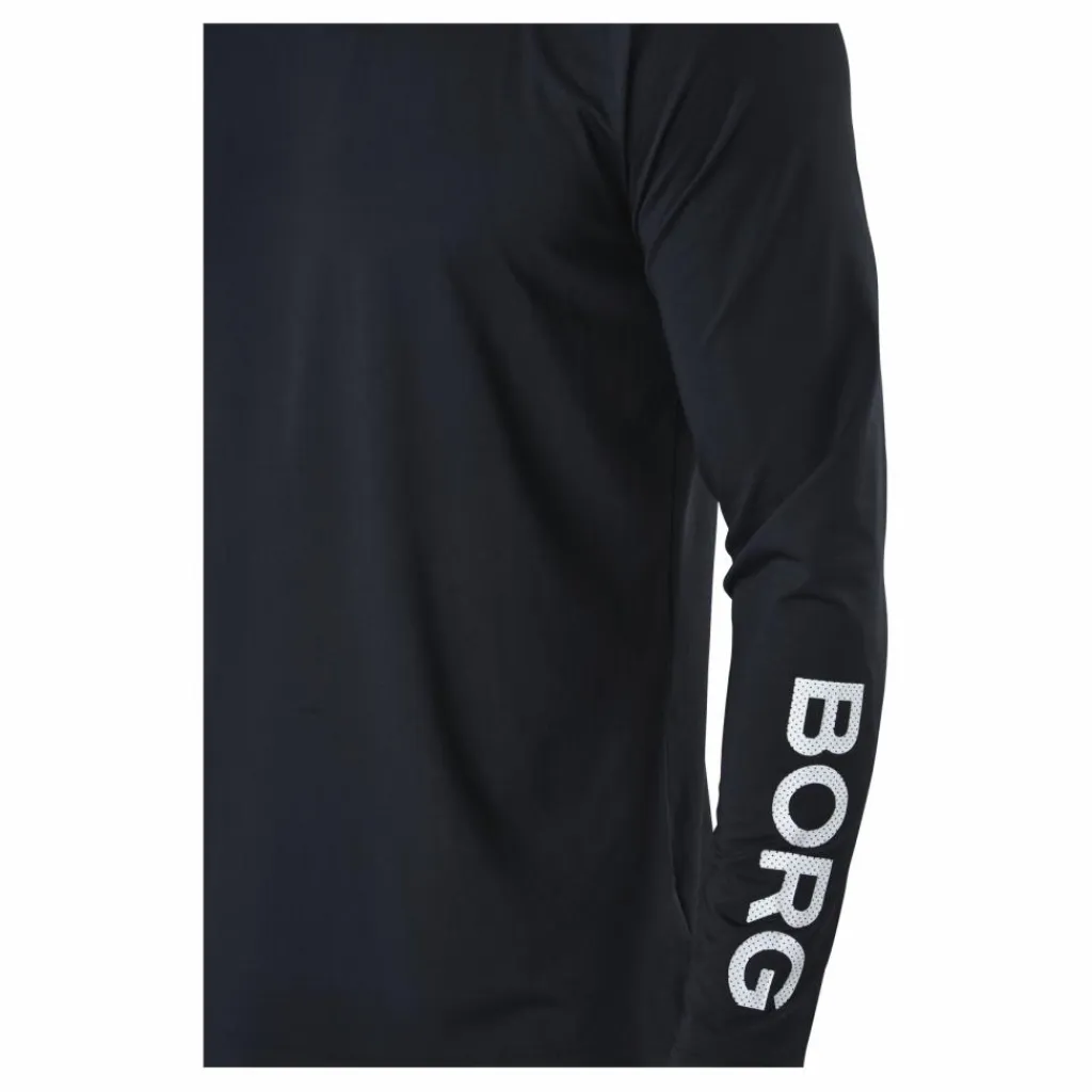 Björn Borg Borg LS Tee Black* Tröjor|Träning