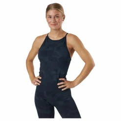 Casall Botanical Strap Tank Botanical Blue* Linnen|Träning