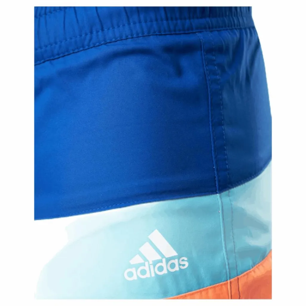 adidas Boys Colorblock Shorts Team Royal Blue / Screaming Orange*Barn Simning|Badkläder