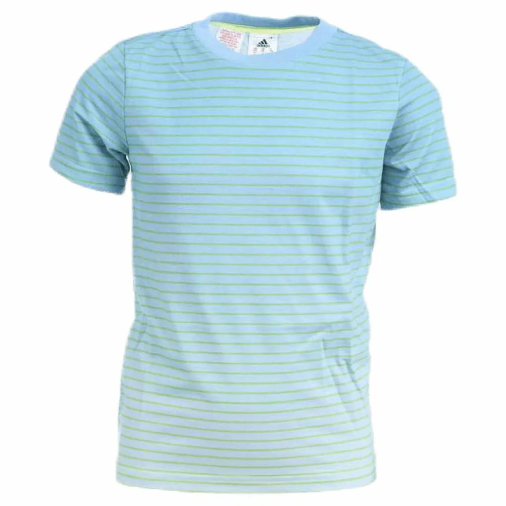 adidas Boys Melbourne Tee Blue/Yellow*Barn T-Shirts|Racketsporter